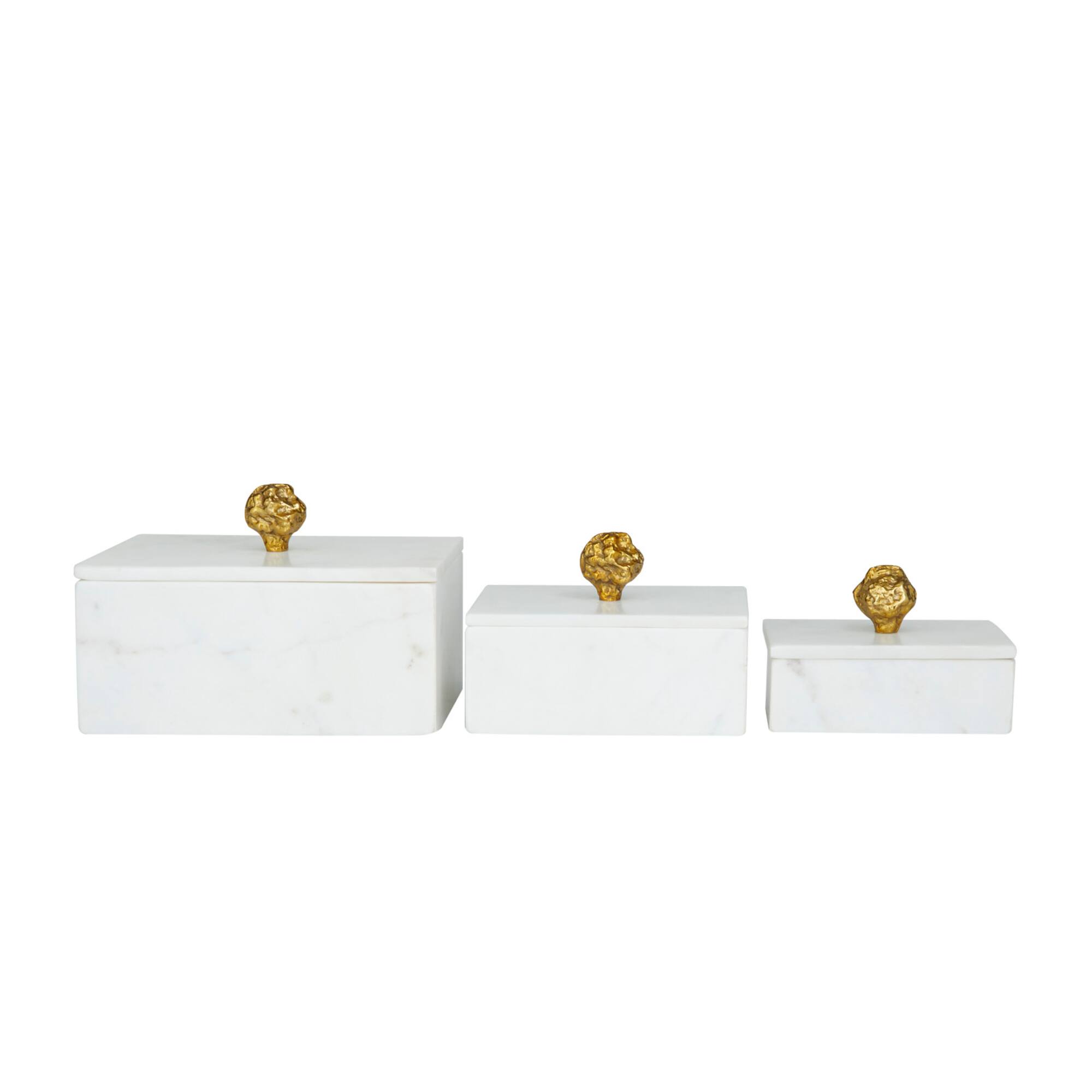 White Marble Glam Box Set